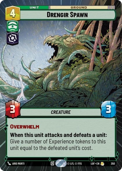 Drengir Spawn (Hyperspace), Legends of the Force 350