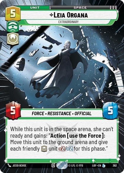 Leia Organa - Extraordinary (Hyperspace), Legends of the Force 362