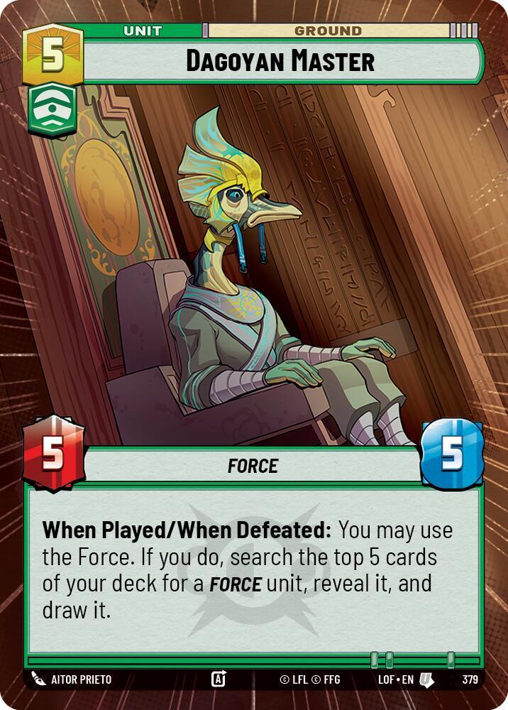 Dagoyan Master (Hyperspace), Legends of the Force 379
