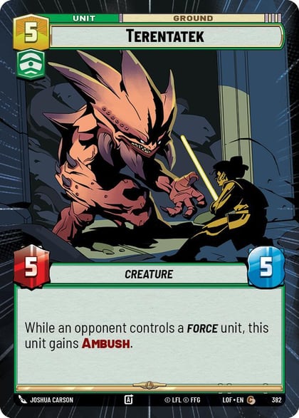 Terentatek (Hyperspace), Legends of the Force 382