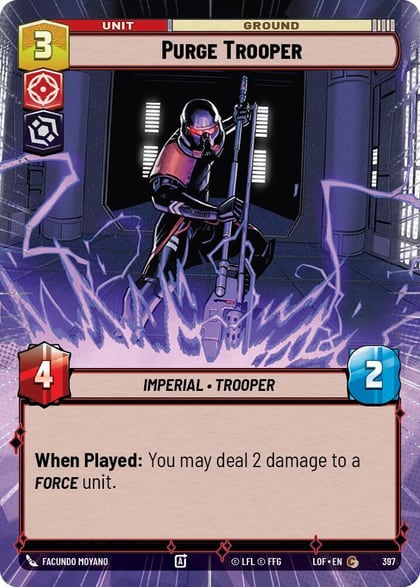 Purge Trooper (Hyperspace), Legends of the Force 397