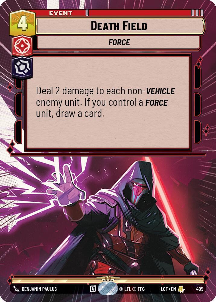 Death Field (Hyperspace), Legends of the Force 405