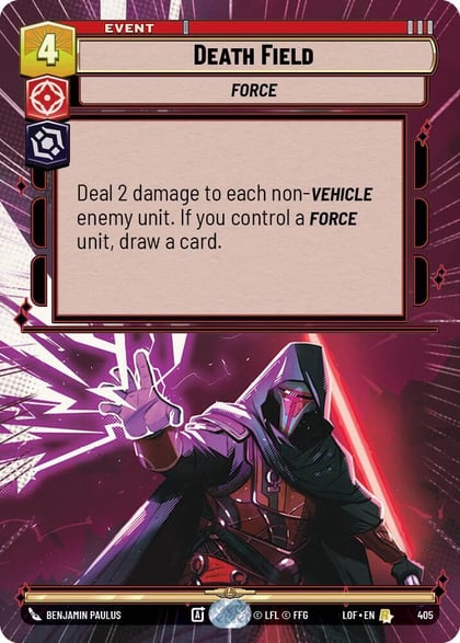 Death Field (Hyperspace), Legends of the Force 405