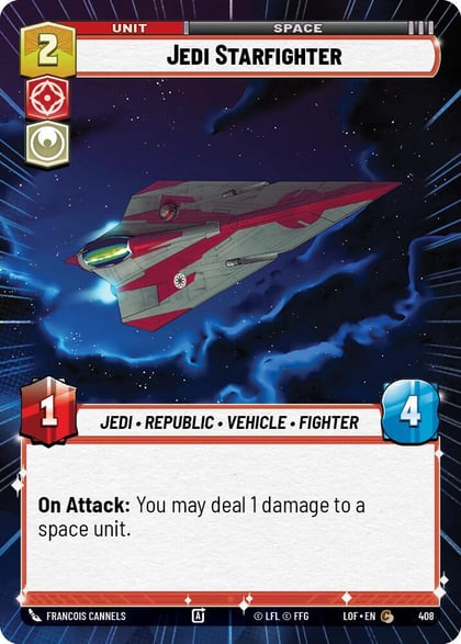Jedi Starfighter (Hyperspace), Legends of the Force 408