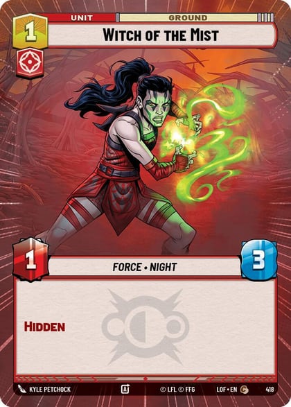 Witch of the Mist (Hyperspace), Legends of the Force 418