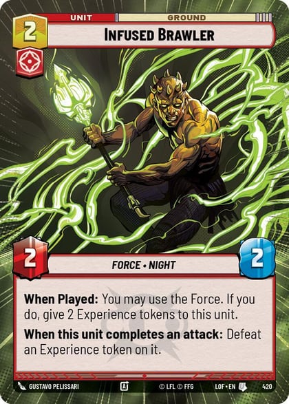 Infused Brawler (Hyperspace), Legends of the Force 420