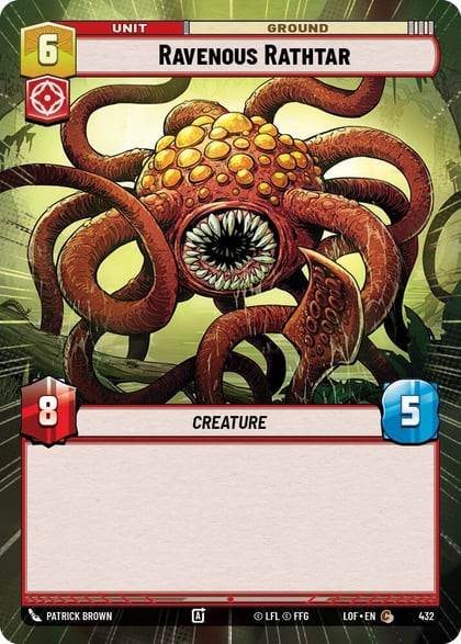 Ravenous Rathtar (Hyperspace), Legends of the Force 432