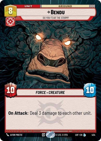 Bendu - Do You Fear the Storm? (Hyperspace), Legends of the Force 434