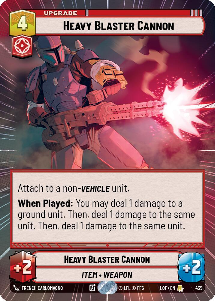 Heavy Blaster Cannon (Hyperspace), Legends of the Force 435
