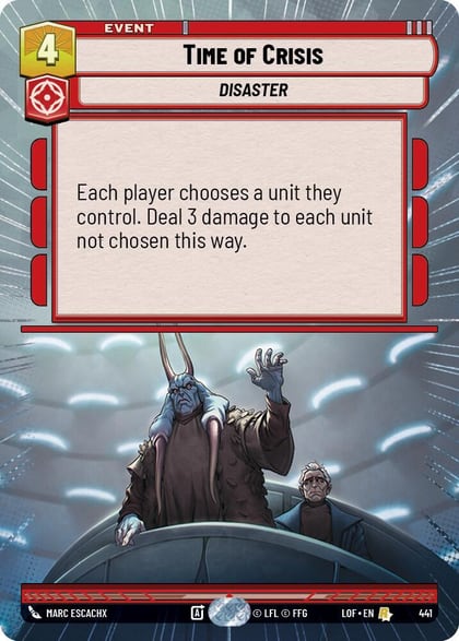 Time of Crisis (Hyperspace), Legends of the Force 441