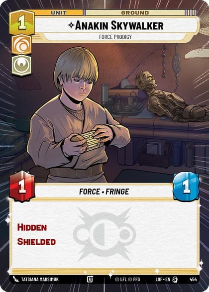 Anakin Skywalker - Force Prodigy (Hyperspace), Legends of the Force 454