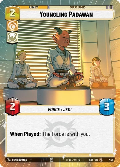 Youngling Padawan (Hyperspace), Legends of the Force 457