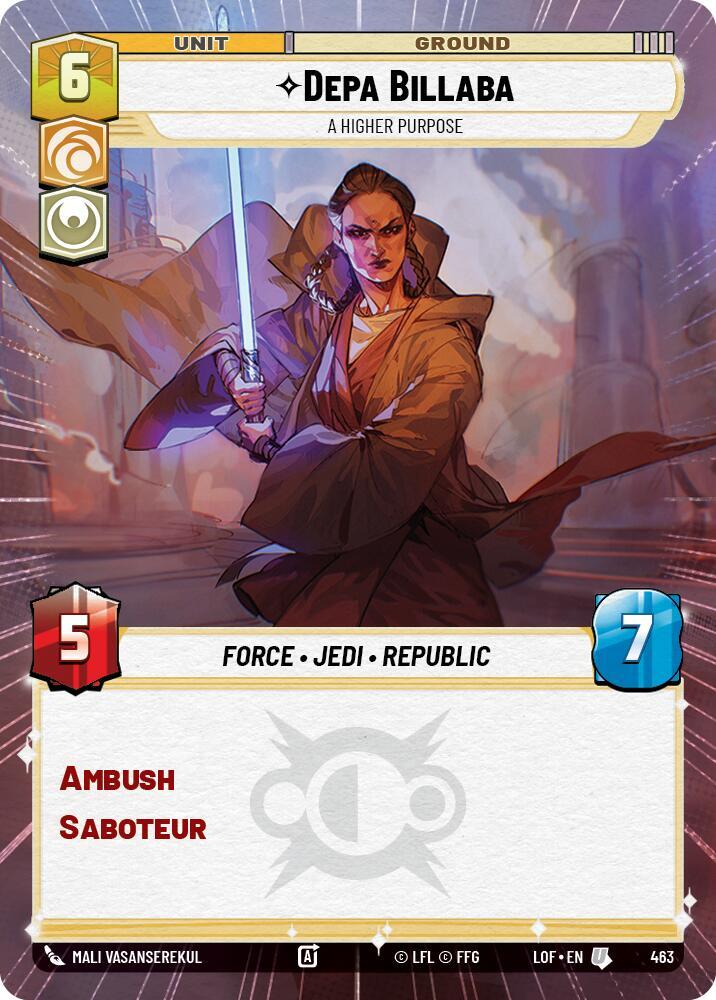 Depa Billaba - A Higher Purpose (Hyperspace), Legends of the Force 463