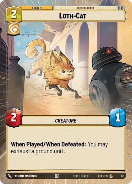 Loth-Cat (Hyperspace), Legends of the Force 471