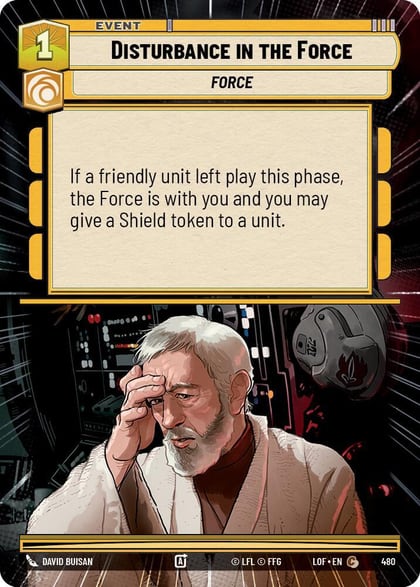 Disturbance in the Force (Hyperspace), Legends of the Force 480