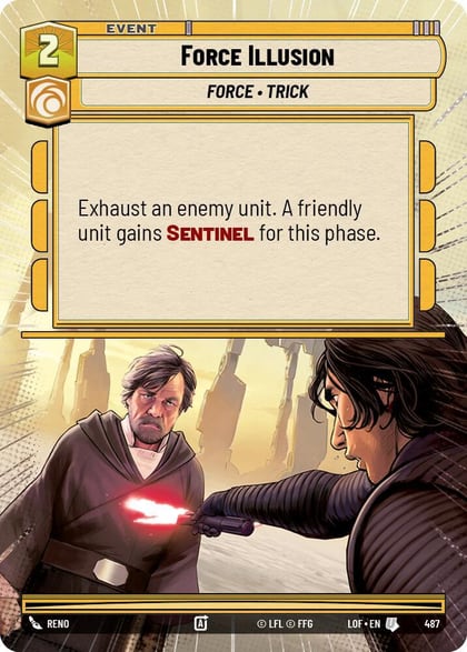 Force Illusion (Hyperspace), Legends of the Force 487