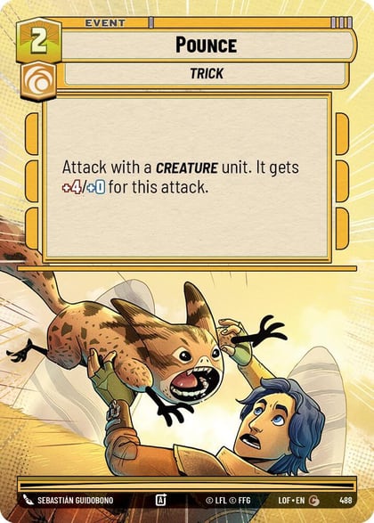 Pounce (Hyperspace), Legends of the Force 488