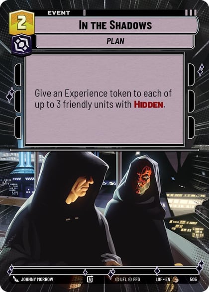 In the Shadows (Hyperspace), Legends of the Force 505