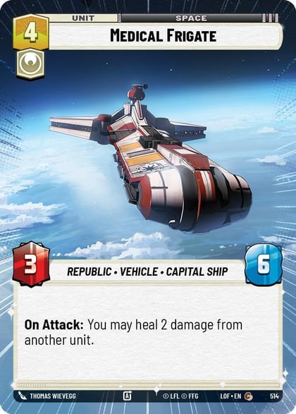 Medical Frigate (Hyperspace), Legends of the Force 514