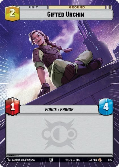 Gifted Urchin (Hyperspace), Legends of the Force 520