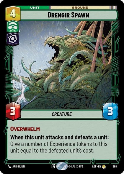 Drengir Spawn (Foil), Legends of the Force 588