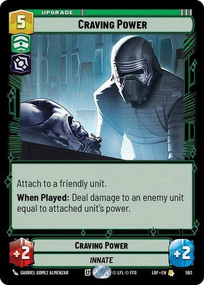 Craving Power (Foil), Legends of the Force 593
