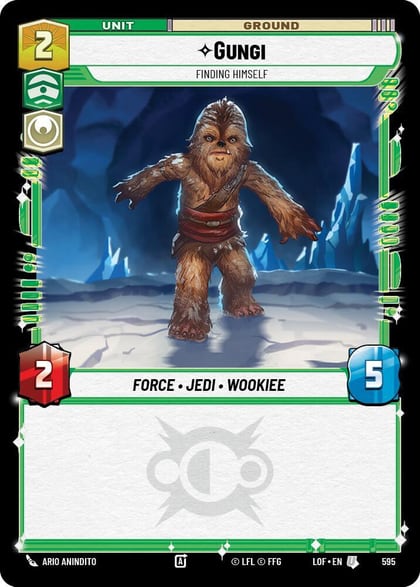 Gungi - Finding Himself (Foil), Legends of the Force 595