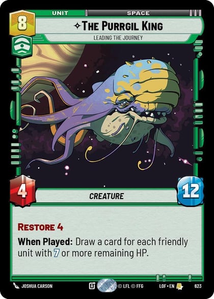 The Purrgil King - Leading The Journey (Foil), Legends of the Force 623