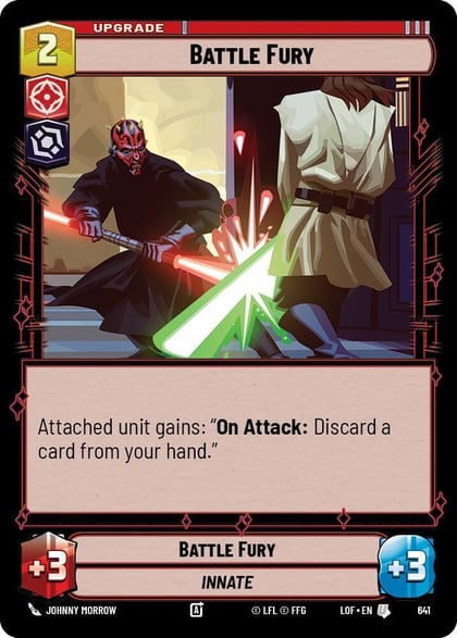 Battle Fury (Foil), Legends of the Force 641