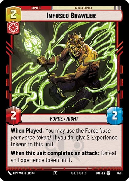 Infused Brawler (Foil), Legends of the Force 658