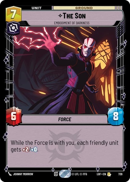 The Son - Embodiment of Darkness (Foil), Legends of the Force 739