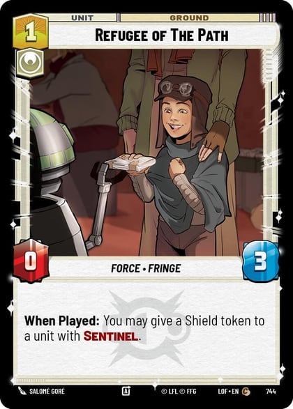 Refugee of The Path (Foil), Legends of the Force 744