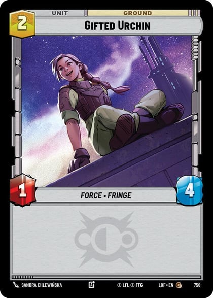 Gifted Urchin (Foil), Legends of the Force 758