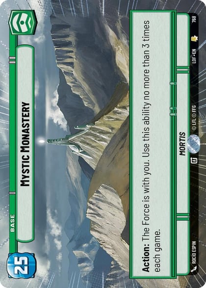 Mystic Monastery (Hyperspace Foil), Legends of the Force 768