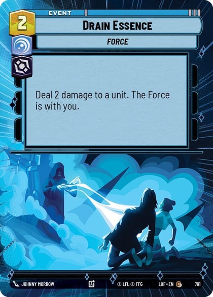 Drain Essence (Hyperspace Foil), Legends of the Force 781