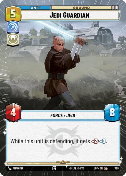 Jedi Guardian (Hyperspace Foil), Legends of the Force 789
