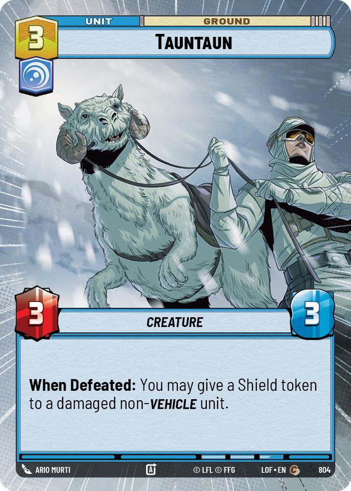 Tauntaun (Hyperspace Foil), Legends of the Force 804