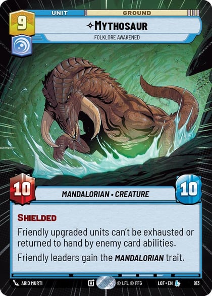Mythosaur - Folklore Awakened (Hyperspace Foil), Legends of the Force 813