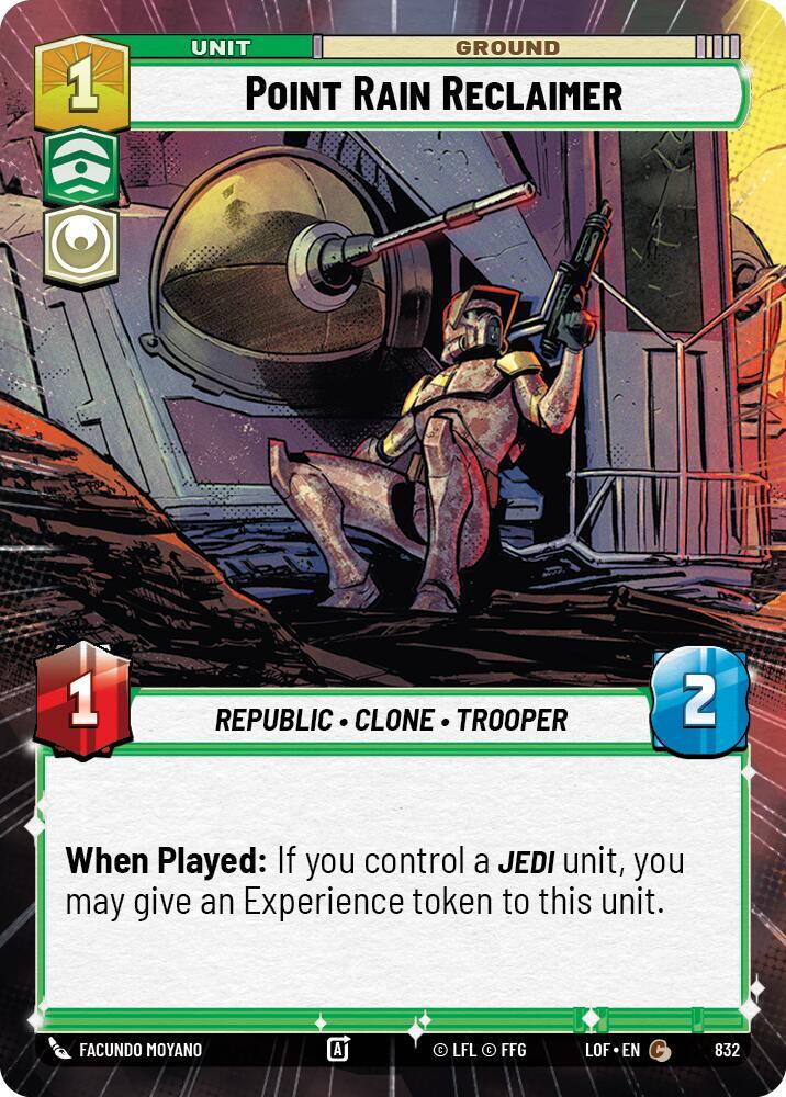 Point Rain Reclaimer (Hyperspace Foil), Legends of the Force 832