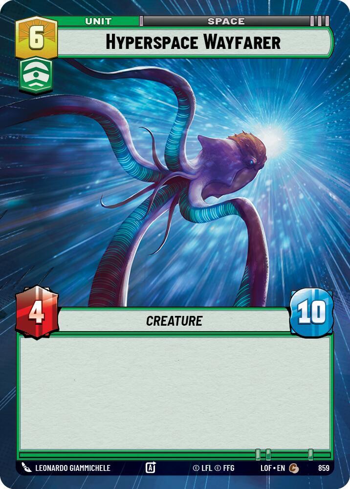 Hyperspace Wayfarer (Hyperspace Foil), Legends of the Force 859