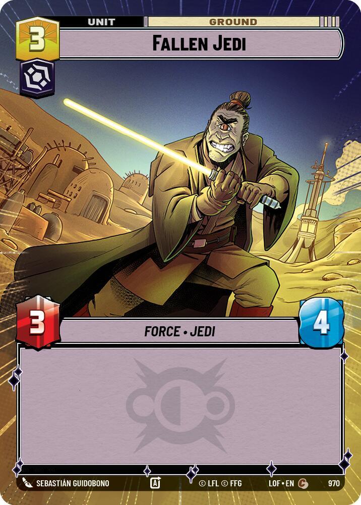 Fallen Jedi (Hyperspace Foil), Legends of the Force 970