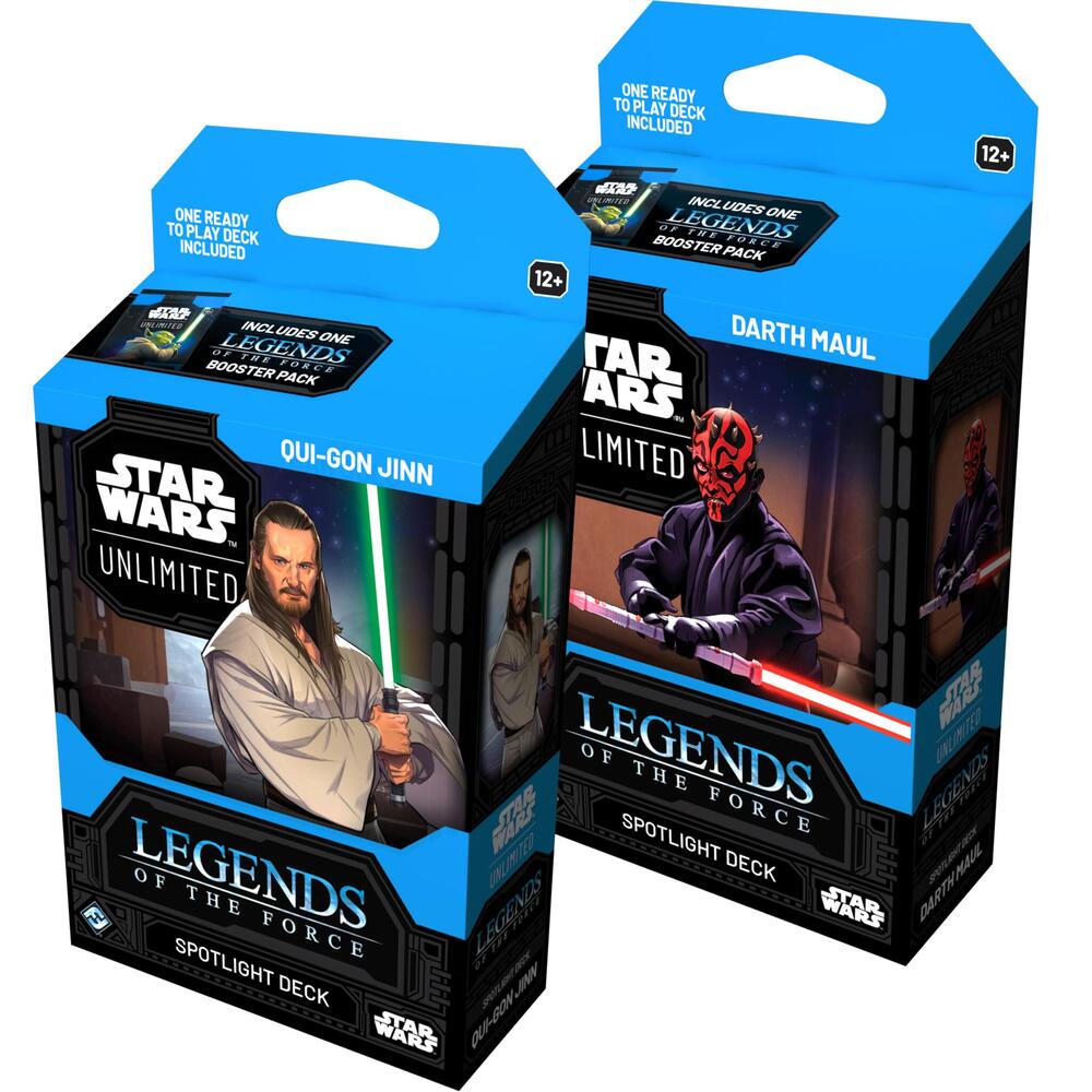 Legends of the Force - Spotlight Deck Pair: Qui-Gon Jinn & Darth Maul, Legends of the Force P626664