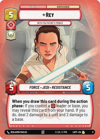 Rey - With Palpatine's Power, Legends of the Force: Weekly Play Promos 9