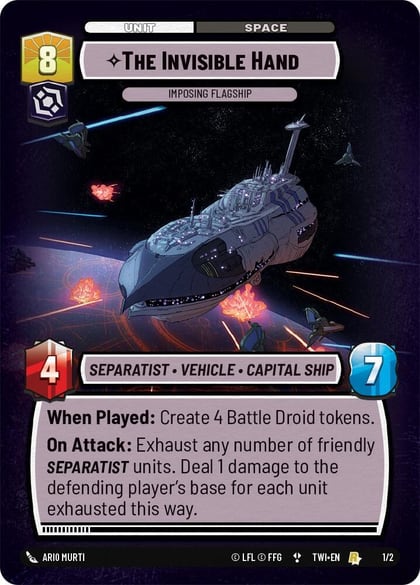 The Invisible Hand - Imposing Flagship, Organized Play Promos 1/2
