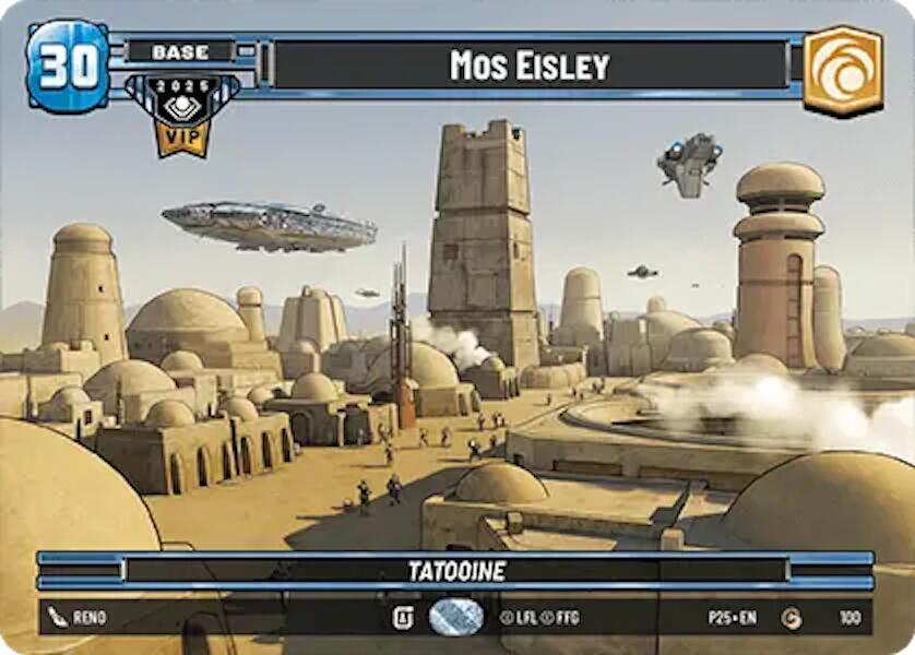 Mos Eisley (Galactic Championship VIP), Organized Play Promos 100