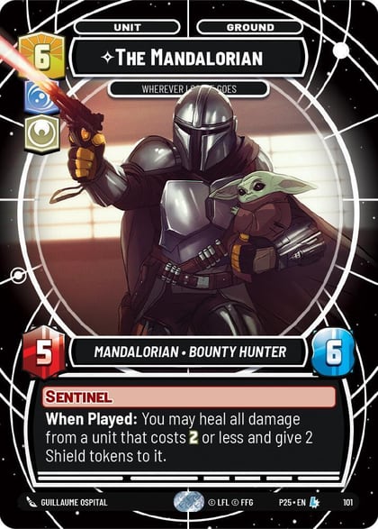 The Mandalorian - Wherever I Go, He Goes, Organized Play Promos 101