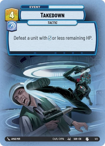 Takedown, Organized Play Promos 1/2