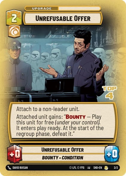 Unrefusable Offer (Top 4), Organized Play Promos 2/2