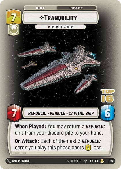 Tranquility - Inspiring Flagship (Top 16), Organized Play Promos 2/2