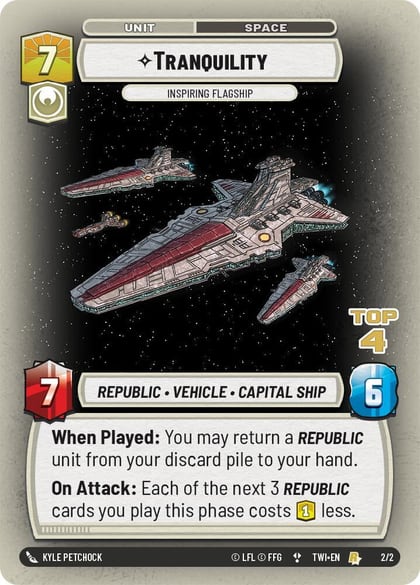Tranquility - Inspiring Flagship (Top 4), Organized Play Promos 2/2
